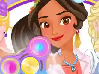 Žaidimas Princess Fidget Spinners internete