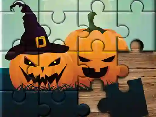 Žaidimas Halloween Puzzle internete