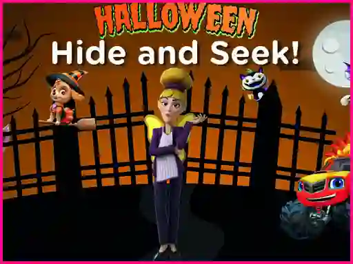 Žaidimas Halloween Hide & Seek internete