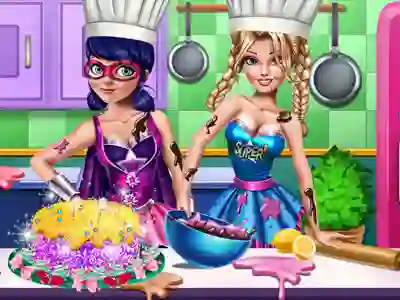 Žaidimas SuperHero Cooking Contest internete