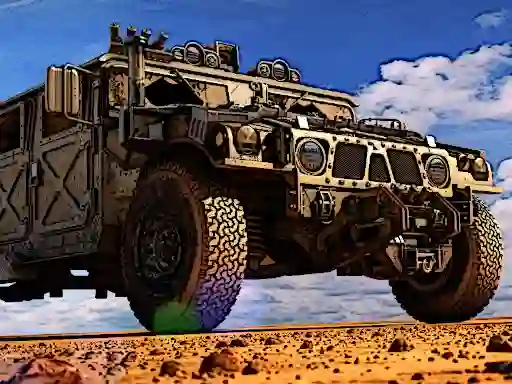 Žaidimas Military Transport Vehicle internete