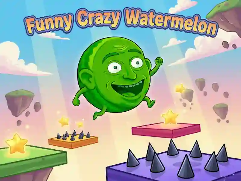 Žaidimas Funny Crazy Watermelon internete