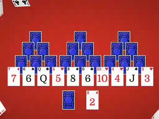 Žaidimas Tripeaks Solitaire internete