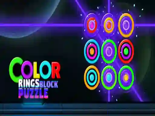 Žaidimas Color Rings Block Puzzle internete