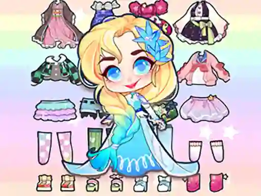 Žaidimas Hair Doll Dress Up World internete