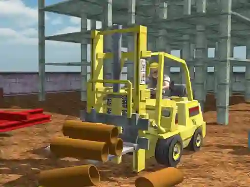 Žaidimas Forklift Drive Simulator internete