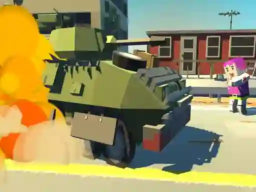 Žaidimas Tank vs Zombie internete