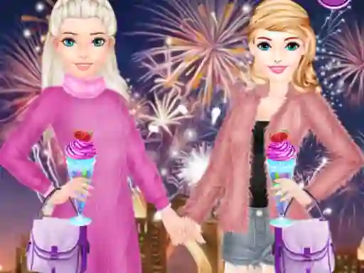 Žaidimas Bffs New Year Eve internete