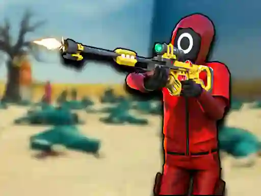 Žaidimas Squid Game Sniper Shooter internete