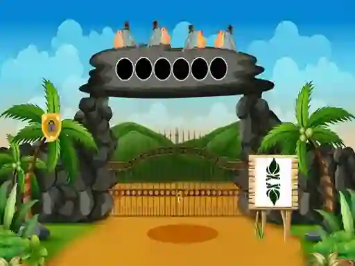 Žaidimas Rocky Village Escape internete