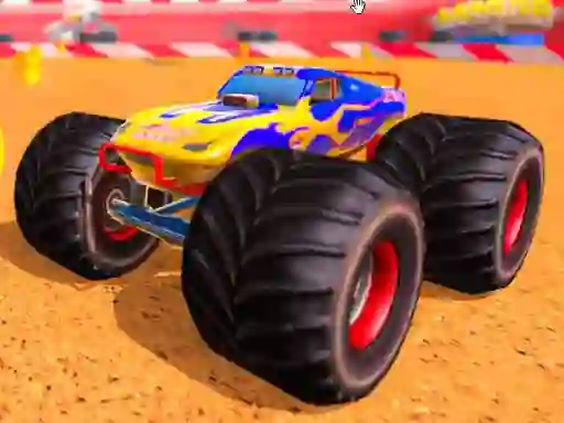 Žaidimas Monster truck Offroad Stunts internete