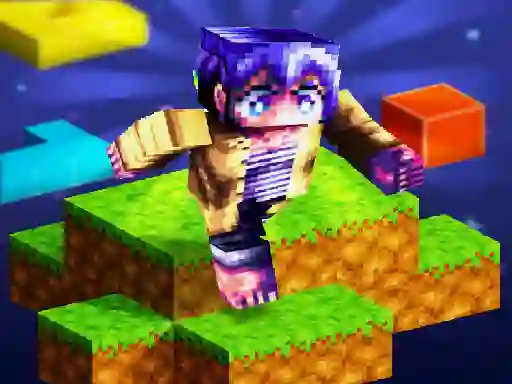 Žaidimas Parkour Craft 3D internete