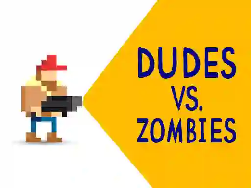Žaidimas Dudes vs. Zombies internete