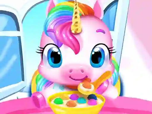 Žaidimas Magical Unicorn Pet Care internete