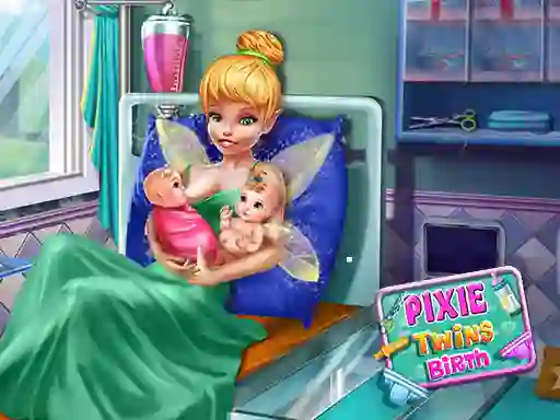 Žaidimas Pixie Twins Birth internete