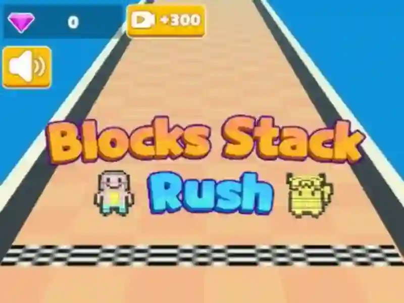 Žaidimas Blocks Stack Rush internete