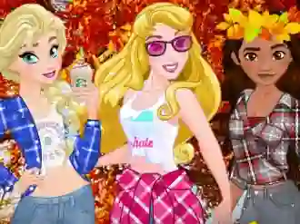 Žaidimas Princess Fall Flannels internete
