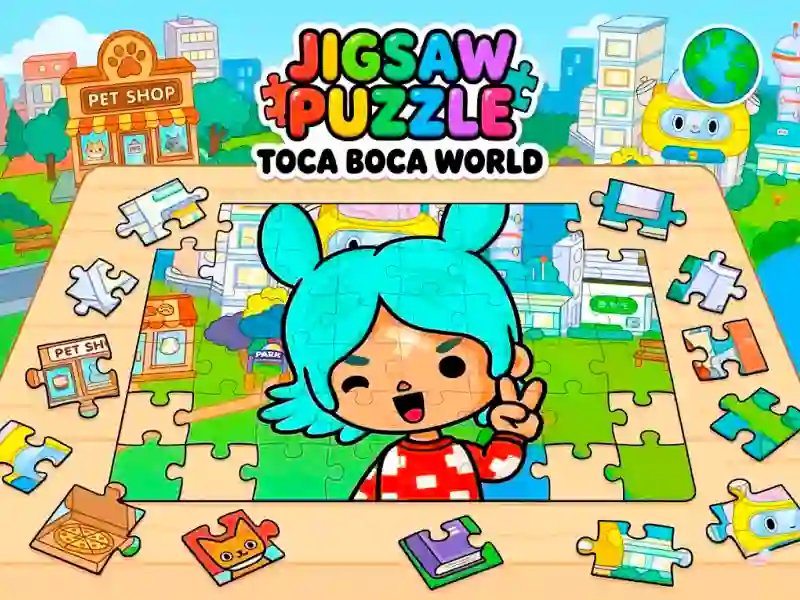 Žaidimas Jigsaw Puzzle: Toca Boca World internete