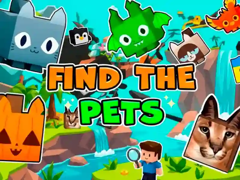 Žaidimas Find the Pets internete