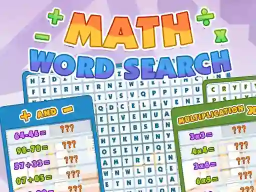 Žaidimas Math Word Search internete