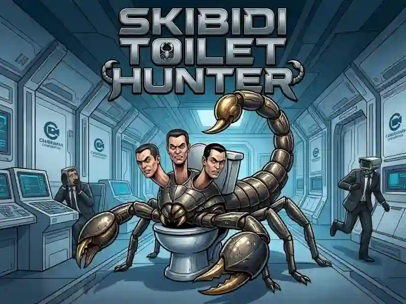 Žaidimas Skibidi Toilet Hunter internete