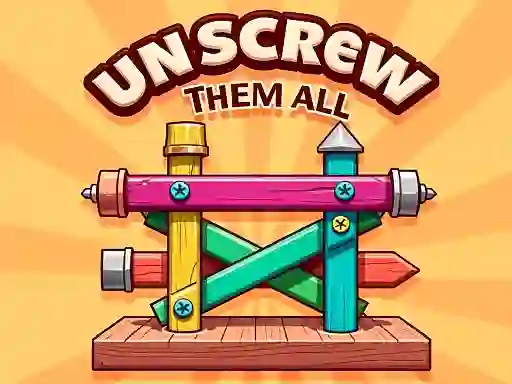 Žaidimas Unscrew Them All internete