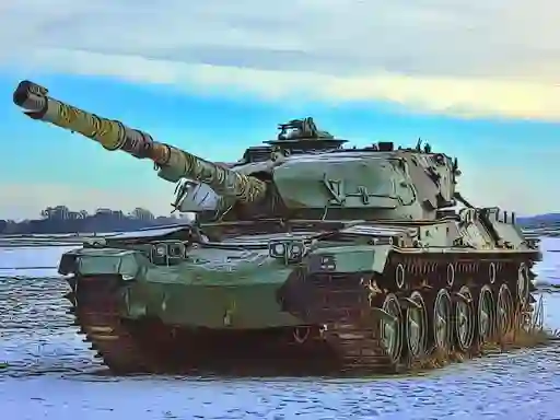 Žaidimas Military Tanks Jigsaw internete