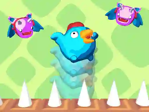 Žaidimas Bouncing Chick internete