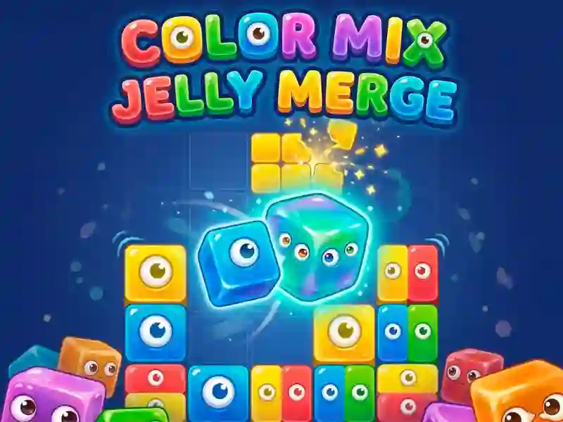 Žaidimas Color Mix - Jelly Merge internete
