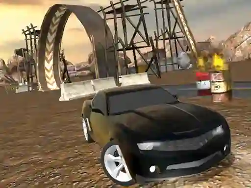 Žaidimas Muddy Village Car Stunt internete