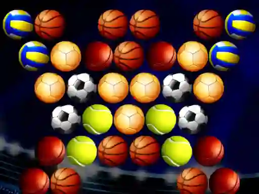 Žaidimas Bubble Shooter Golden Football internete