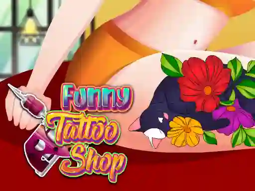 Žaidimas Funny Tattoo Shop internete