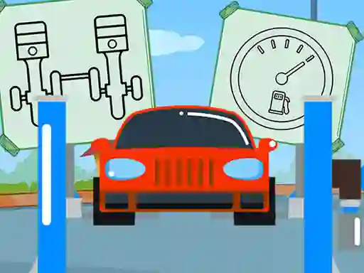 Žaidimas Car Parts Coloring Book internete