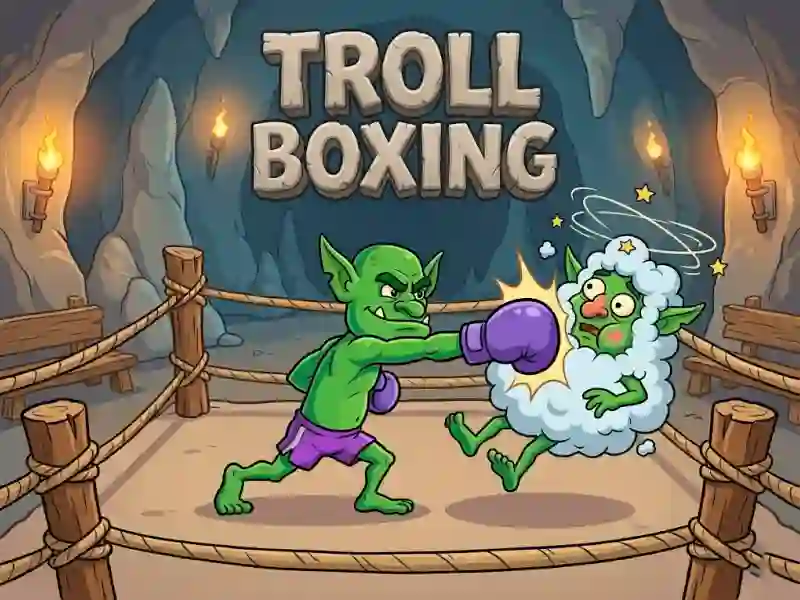 Žaidimas Troll Boxing internete