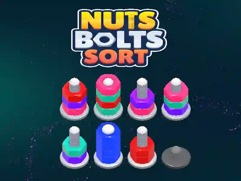 Žaidimas Nuts Bolts Sort internete