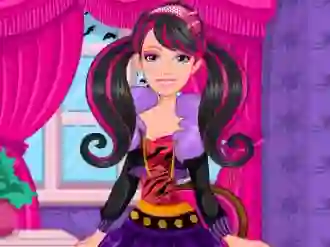 Žaidimas Barbie Monster High Halloween internete