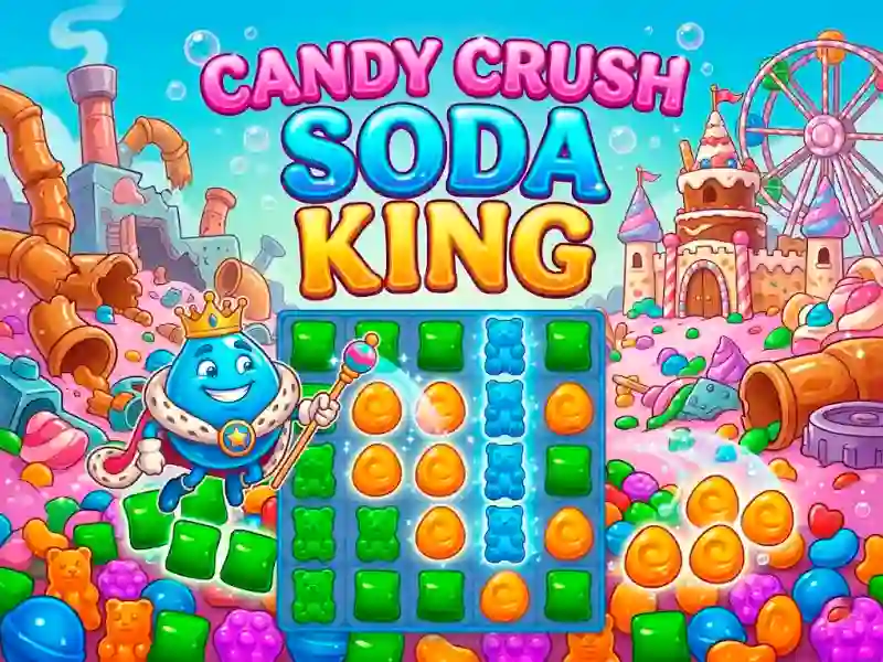 Žaidimas Candy Crush Soda King internete