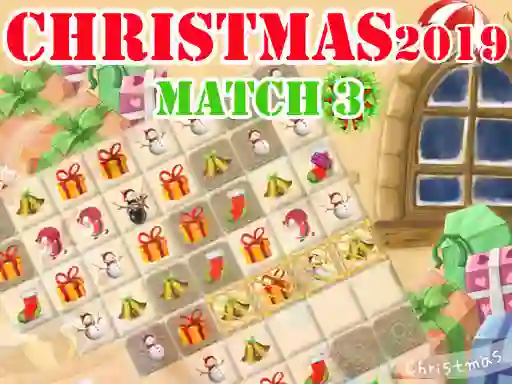 Žaidimas Christmas 2019 Match 3 internete