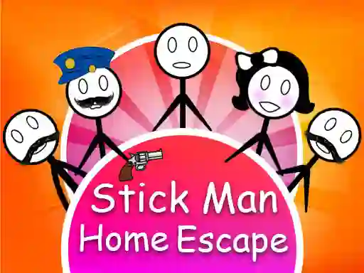 Žaidimas Stickman Home Escape internete