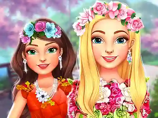 Žaidimas My Dreamy Flora Fashion Look internete
