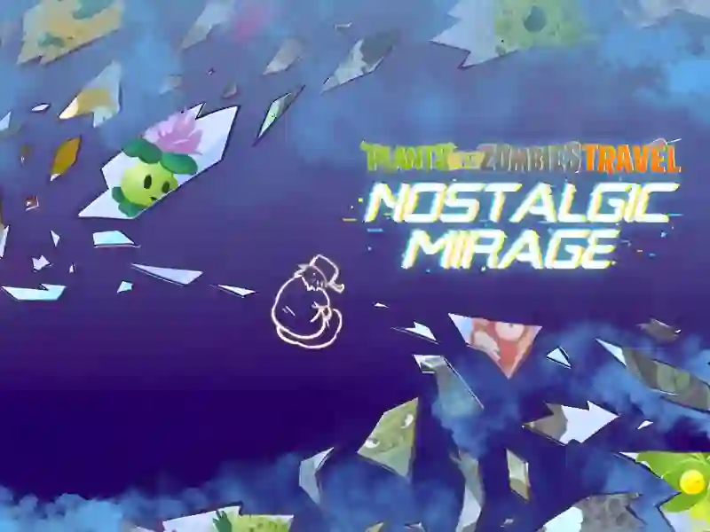 Žaidimas Plants vs Zombies – Travel Nostalgic Mirage internete