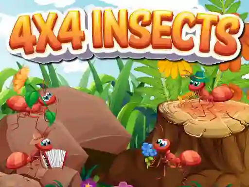 Žaidimas 4x4 Insects internete