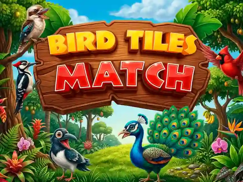 Žaidimas Bird Tiles Match internete