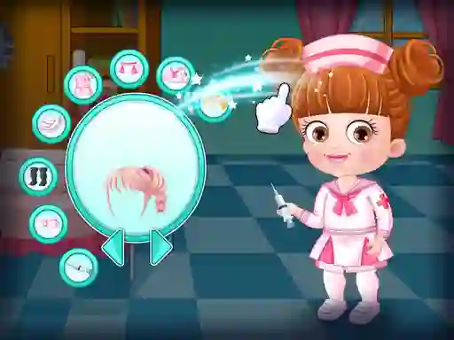 Žaidimas Baby Hazel Doctor Dressup internete