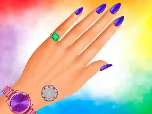 Žaidimas Nail Art Design internete