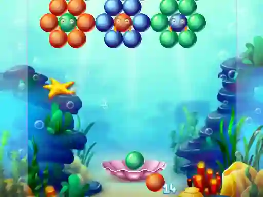 Žaidimas Aqua Bubble Shooter internete