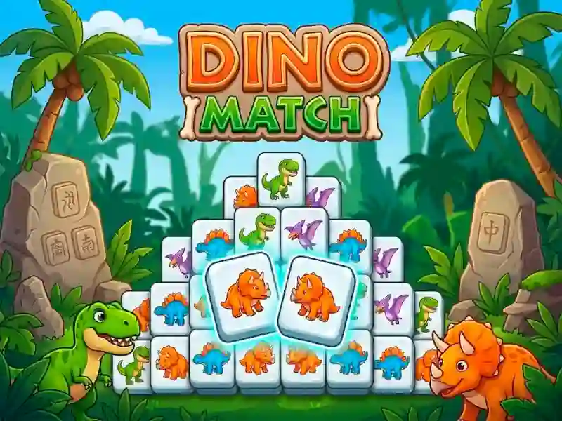 Žaidimas Dino Match internete