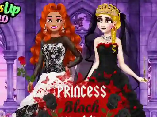 Žaidimas Princess Black Wedding Dress internete