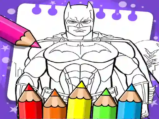 Žaidimas Batman Beyond Coloring Book internete