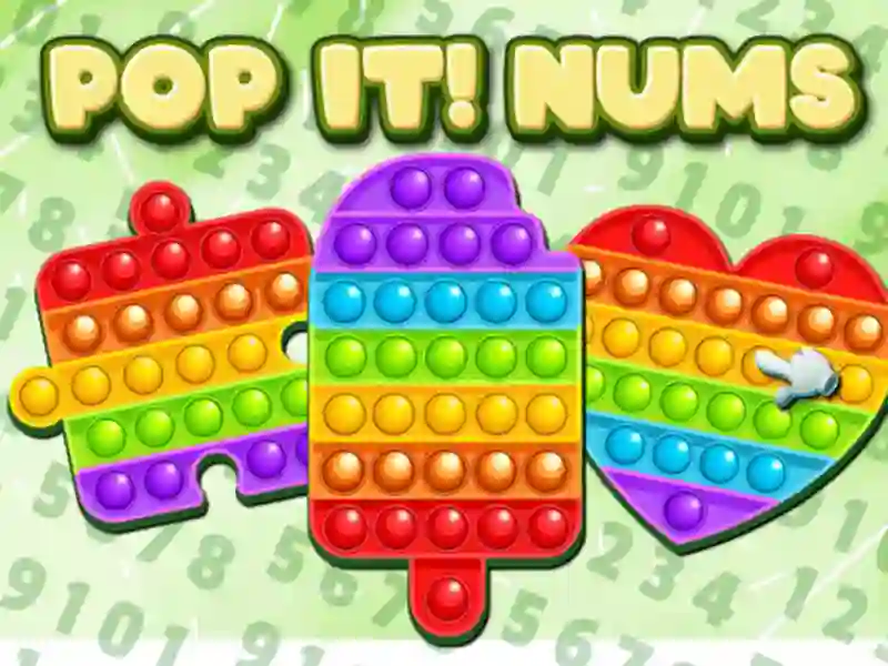 Žaidimas Pop It! Nums internete